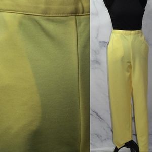 Alfred Dunner Yellow High Waist Trouser Pants (8)